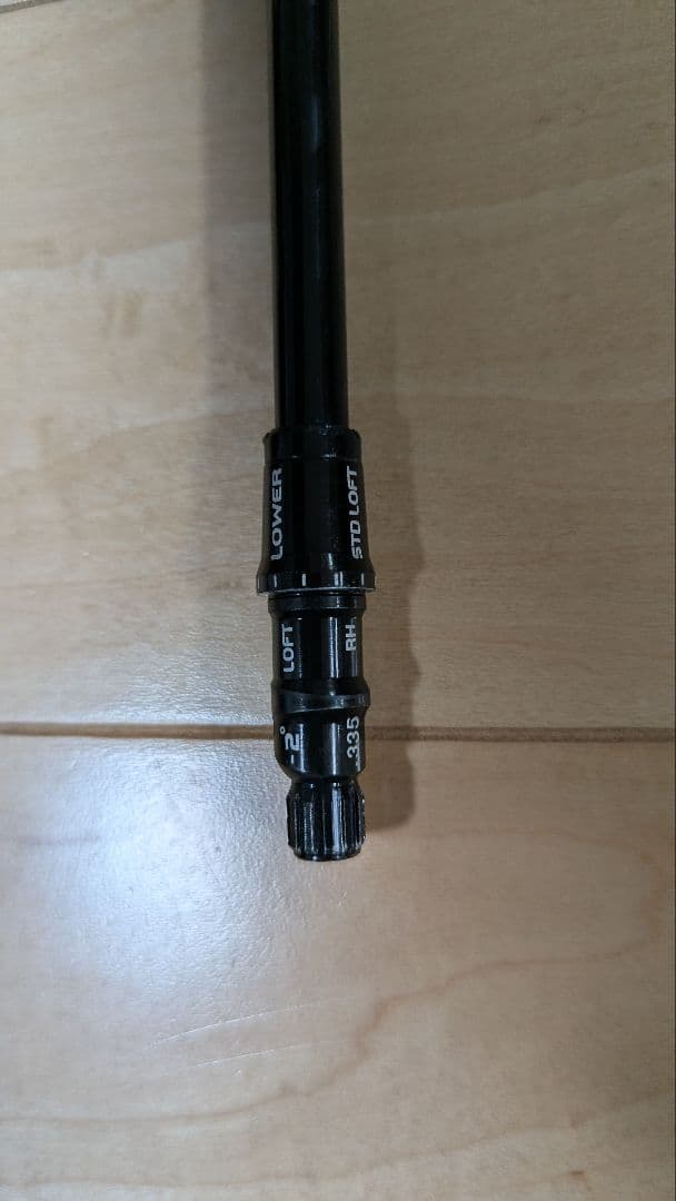 美品 ベンタス BLACK 6S 1w45.5㌅仕様 日本正規品 TMスリーブ付