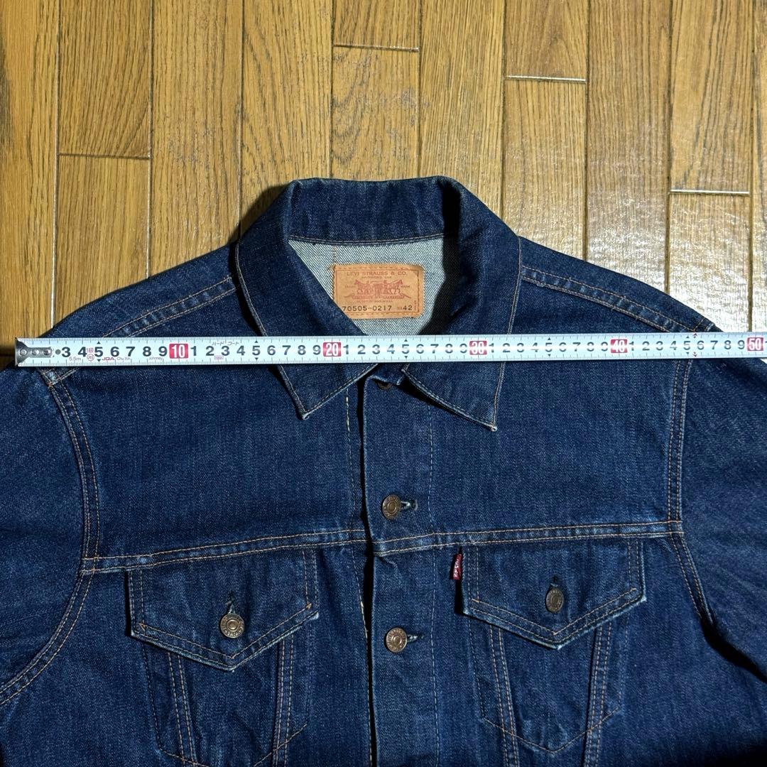 60s Levi's 70505 EARLY BIG E 3rdサイズ42