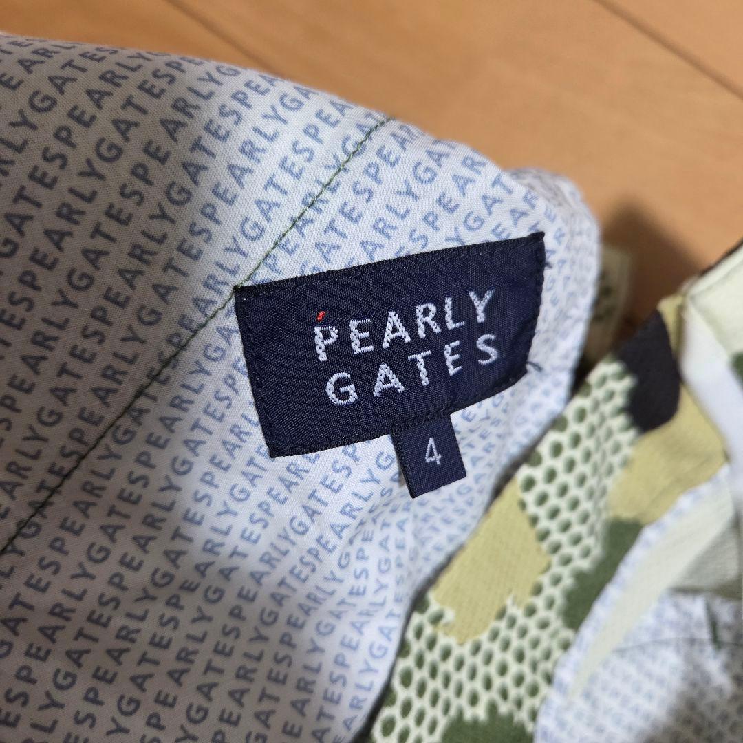 パーリーゲイツ　新品 やや薄手素材 カモフラ ストレッチパンツ 4