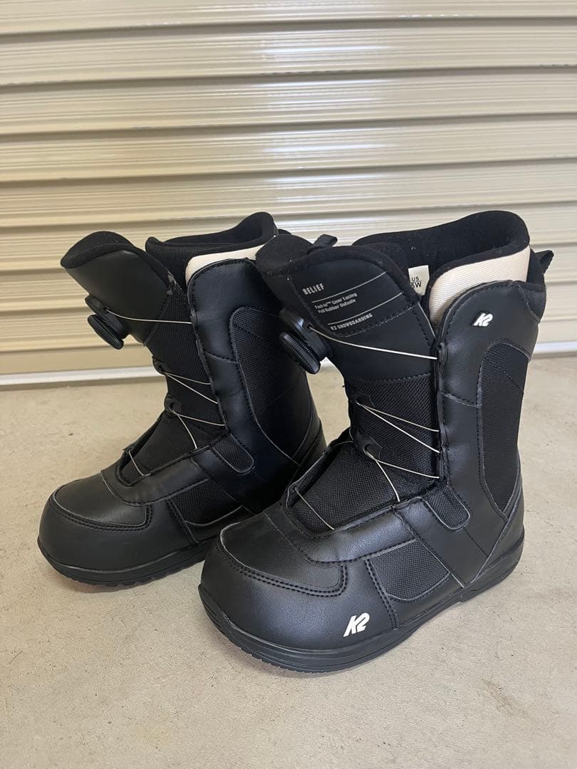 K2 スノーボードブーツ ブラック　キッズ　レディース