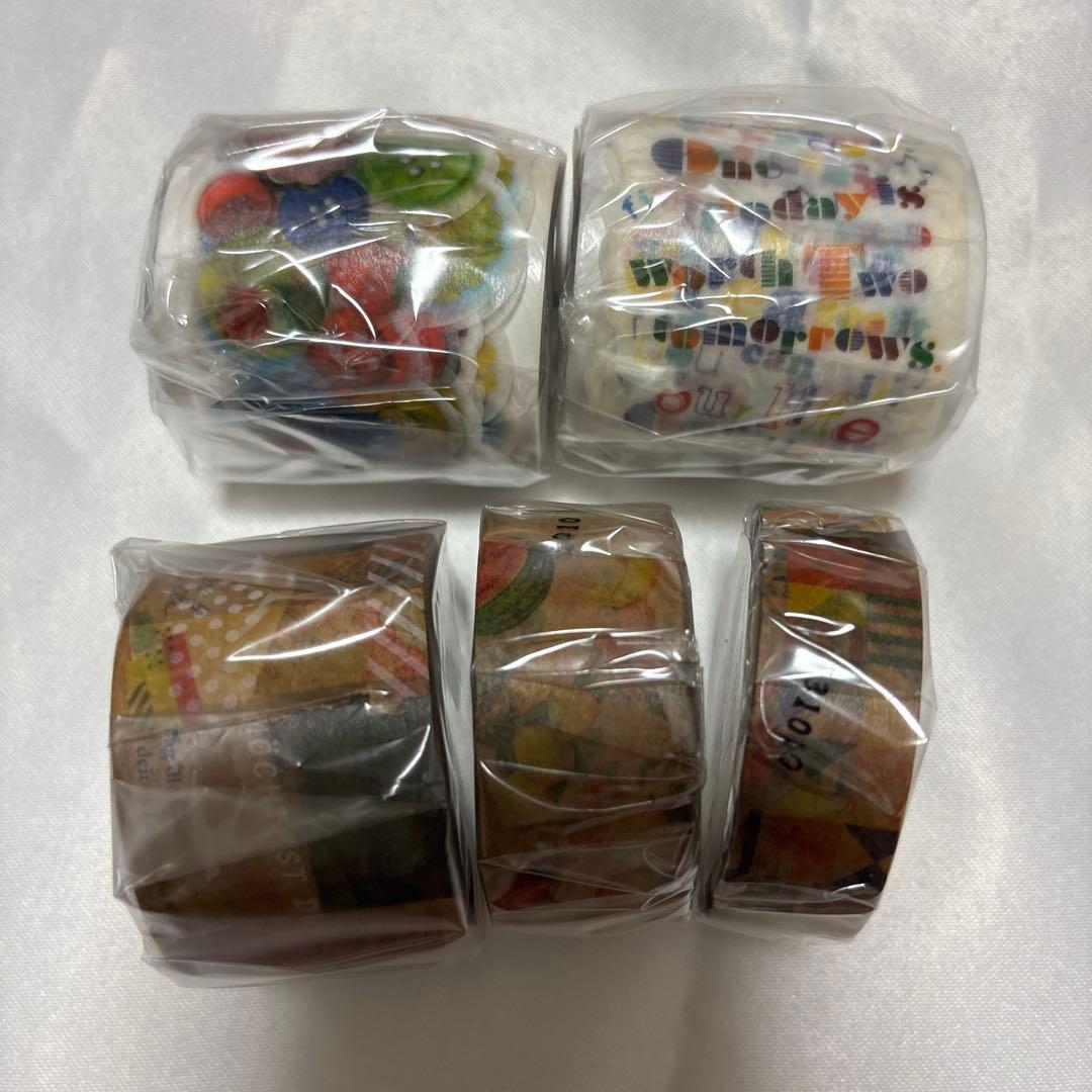 【新品・限定マスキングテープ】⑨38セット(42本)+ミニマステおまけ