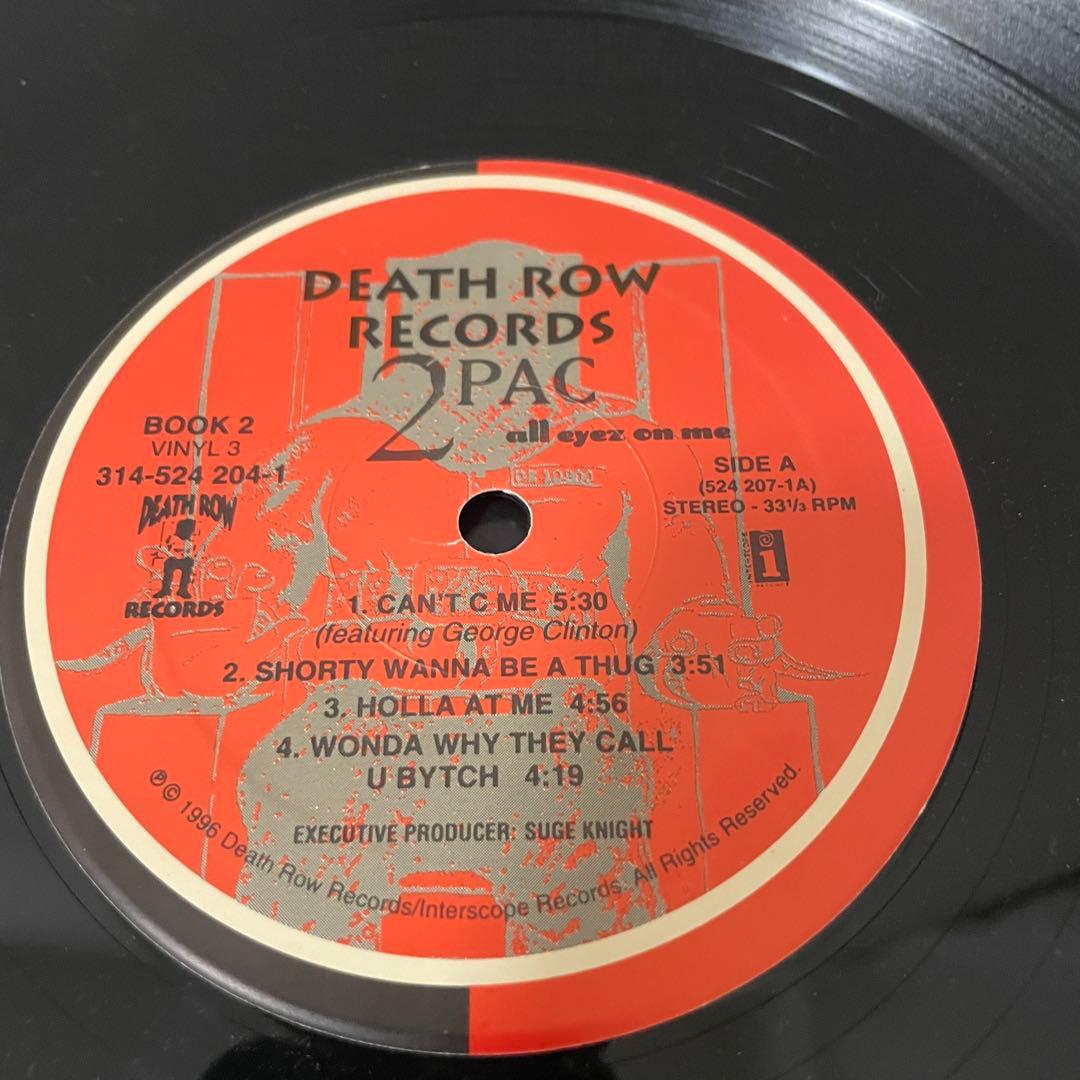 2 PAC \"All Eyes On Me\" オリジナル4LP