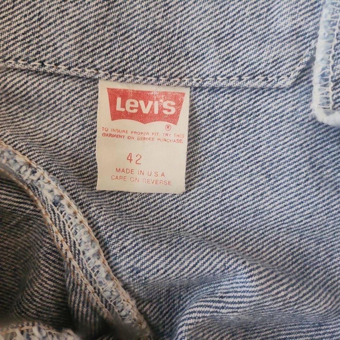 Levi's デニムジャケット サイズ42 ライトブルー