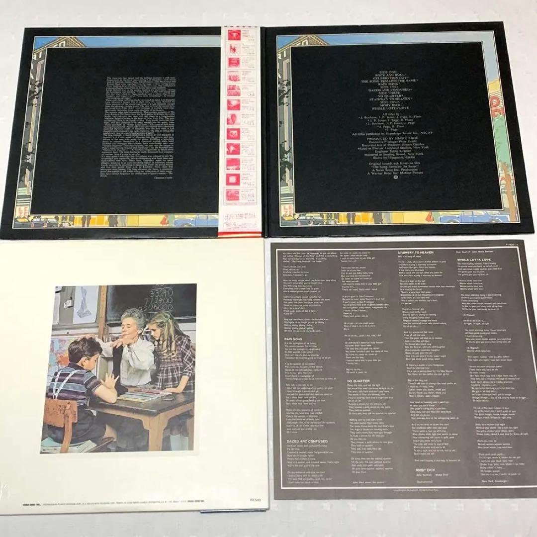 Led Zeppelin 日本盤LP 10セット14枚　EP盤1枚　ポスター1枚