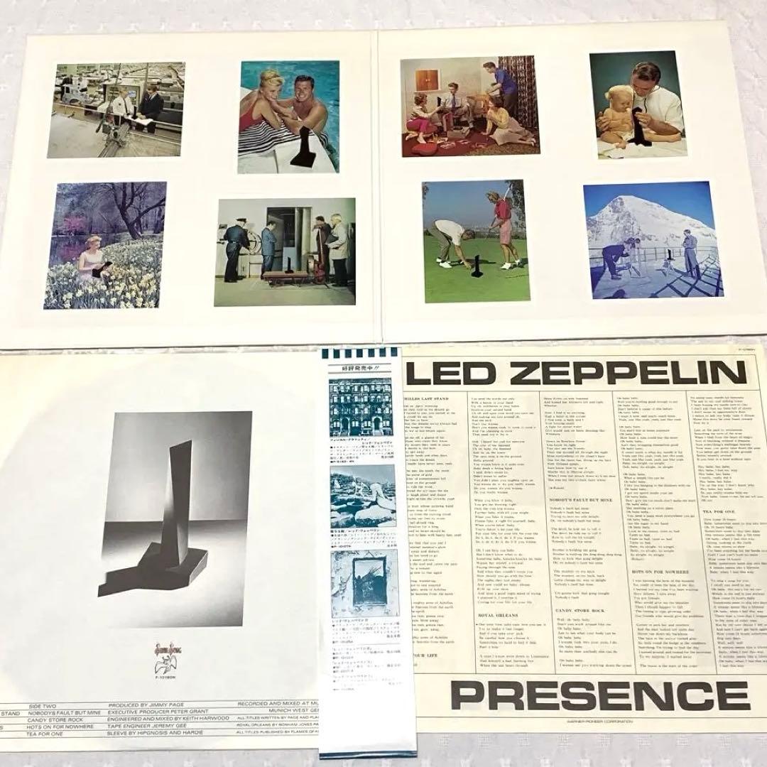 Led Zeppelin 日本盤LP 10セット14枚　EP盤1枚　ポスター1枚