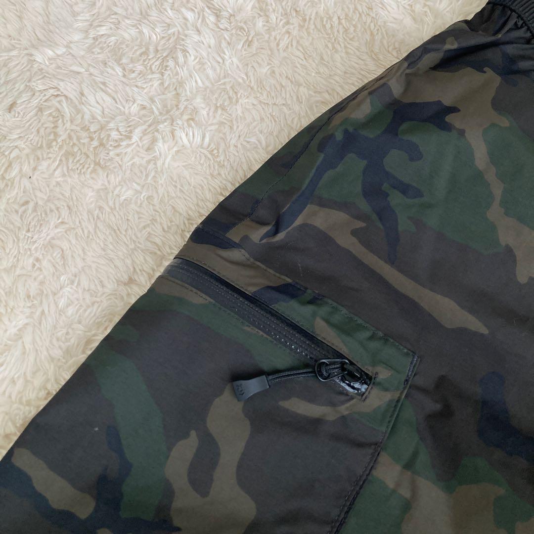 DAIWAレインマックス　ハーフパンツ　迷彩　カモフラ　XL