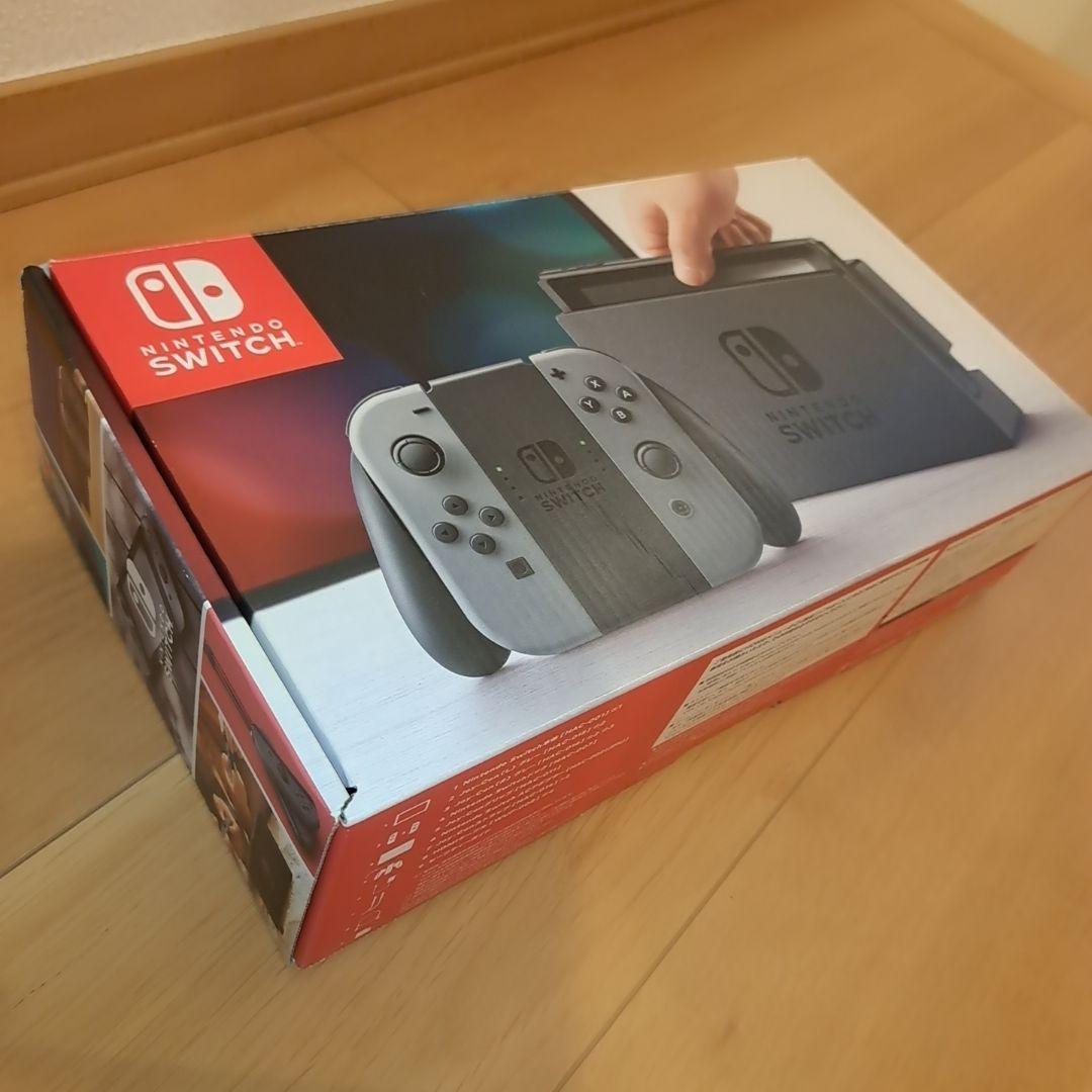 【美品】Nintendo Switch グレー本体セット 未対策 HAC-001