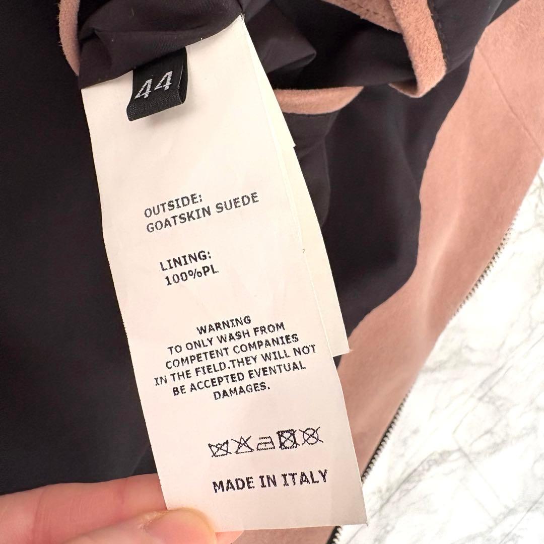 【高級美品】EMMETI エンメティ JURI ゴートスキンスエード 44