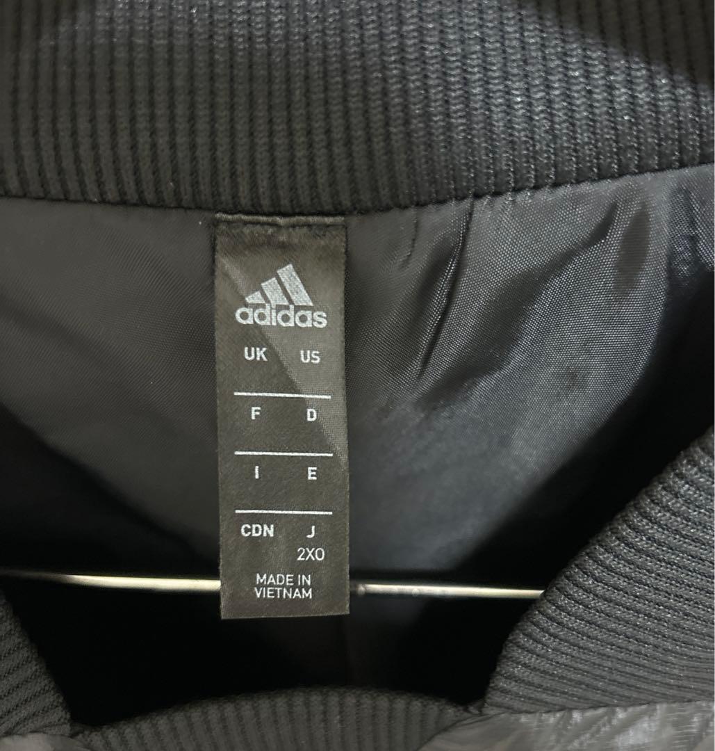 【極美品】adidas ウインドブレーカー 野球 ナイロン 中綿入り 半袖　4L