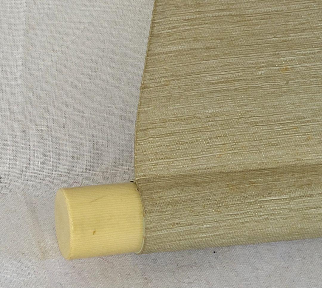 イワサキコーチ　桜花小禽　花鳥画　作家銘あり　掛け軸　共箱