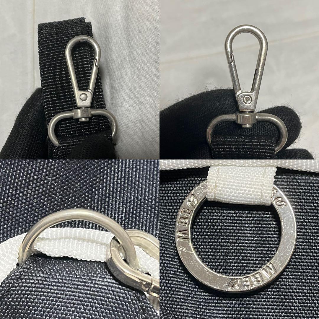 マスターバニーエディション ミニキャディバッグ ブラック ホワイト C75