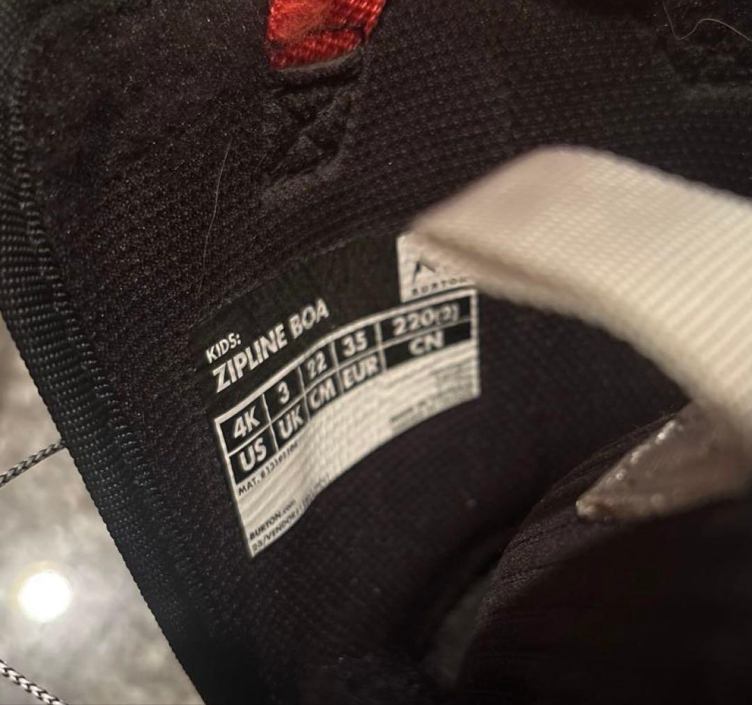 BURTON バートン Kids' Zipline BOA スノーボードブーツ