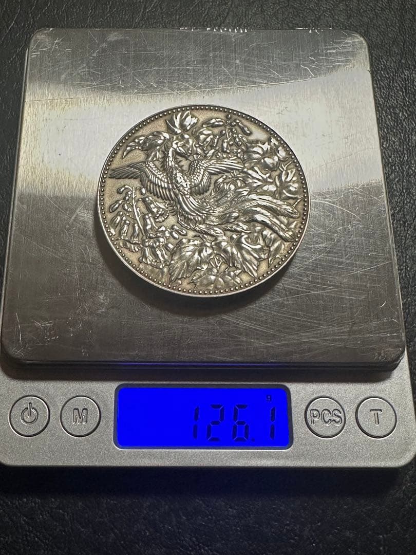 m*o様 1982年 鳳凰 銀貨 500円記念　メダル