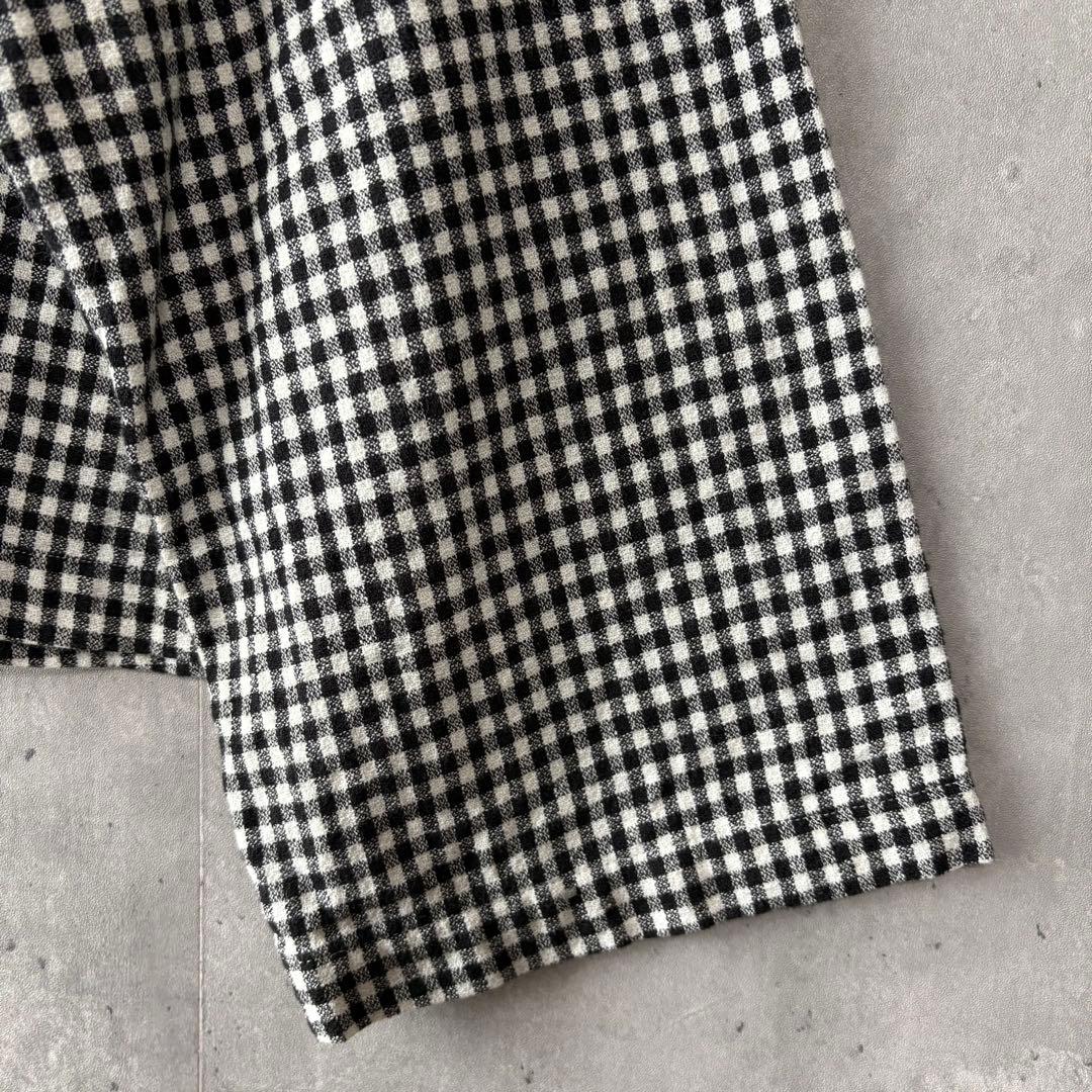 アトリエドゥサボン　ワッシャーアムンゼン ギンガムチェックジャケット　F 春