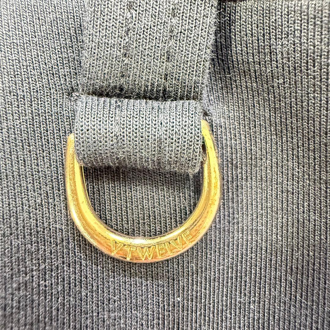 希少XXL V12 ヴィトゥエルブ ゴルフ スウェットパンツ 黒 定価2.8万