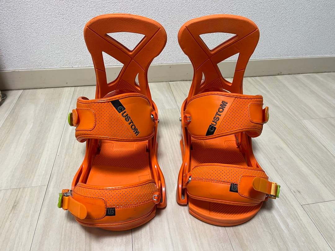 BURTON CUSTOM ビンディング オレンジ