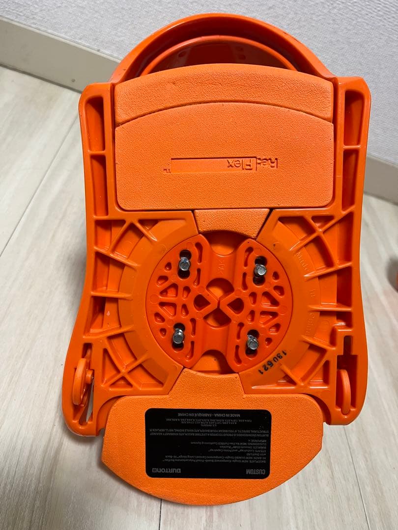 BURTON CUSTOM ビンディング オレンジ
