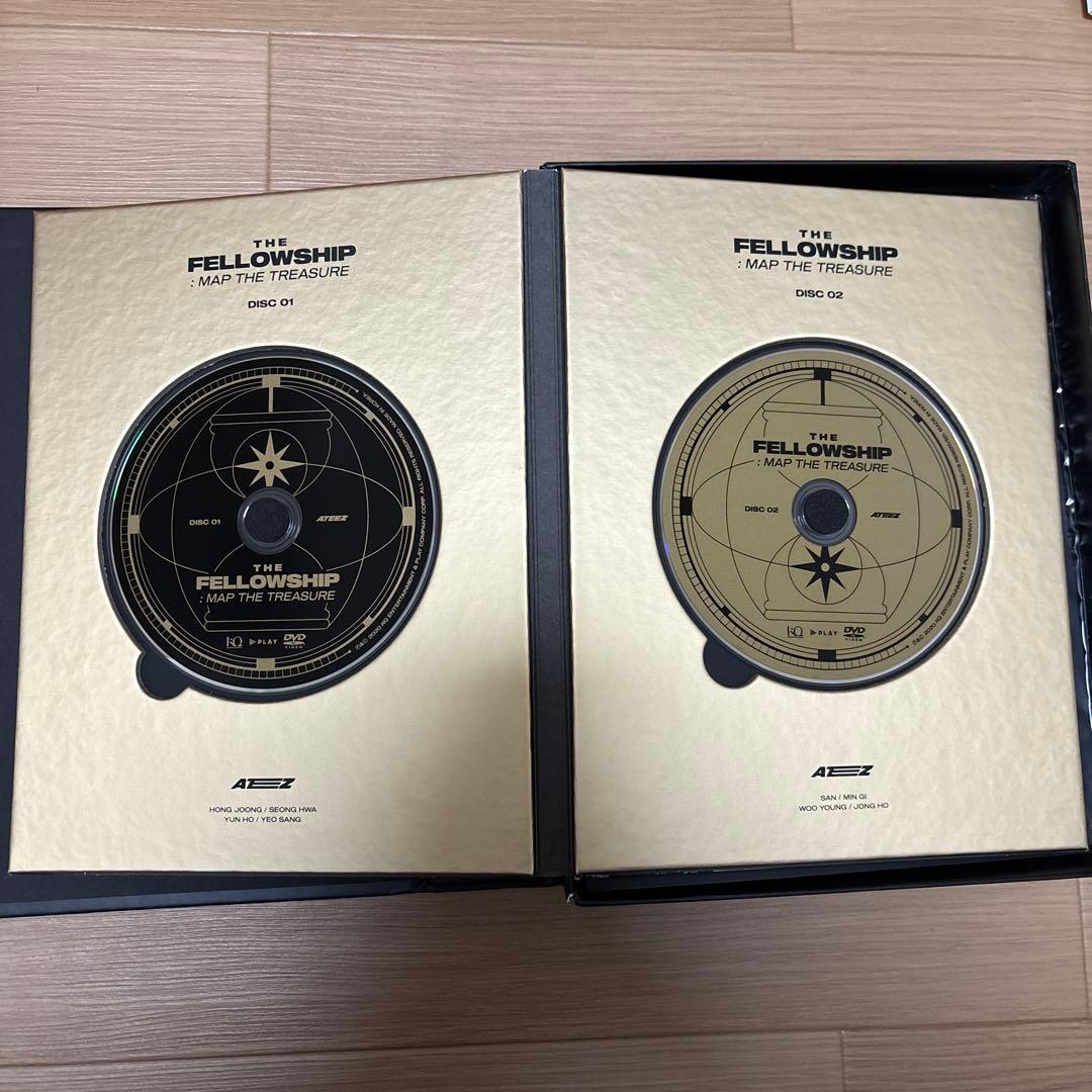 ATEEZ ライブDVD fellowship map the treasure