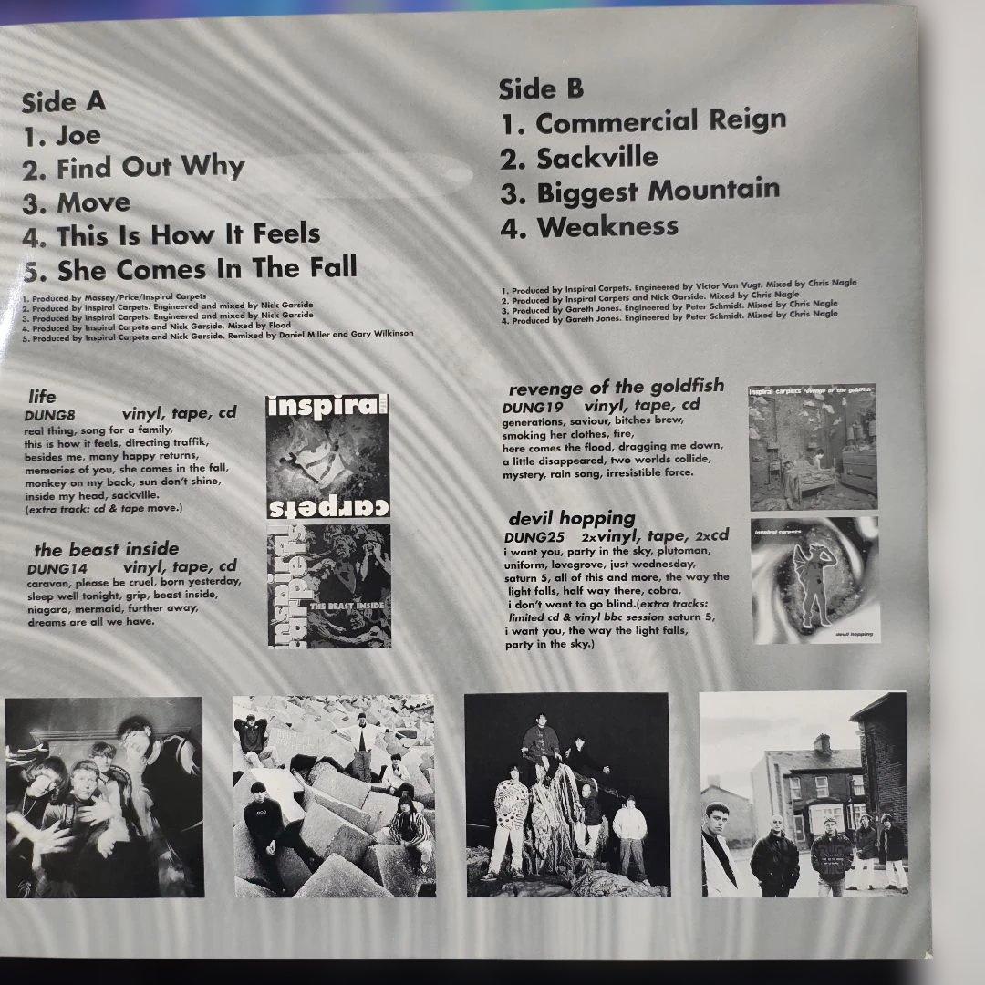 Inspiral Carpets The Singles 限定盤 LP 2ＥＰ1