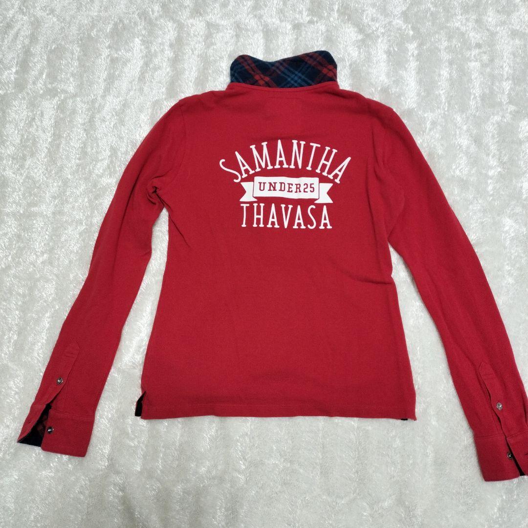 3点セットゴルフウェアSAMANTHA THAVASAモックネックポロスカート