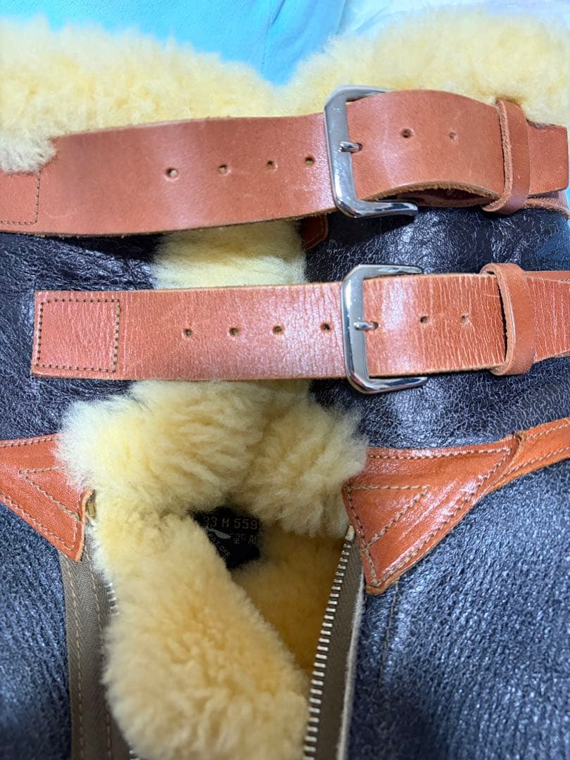 UNUSED x BUZZ RICKSON'S 18AW ムートン XL