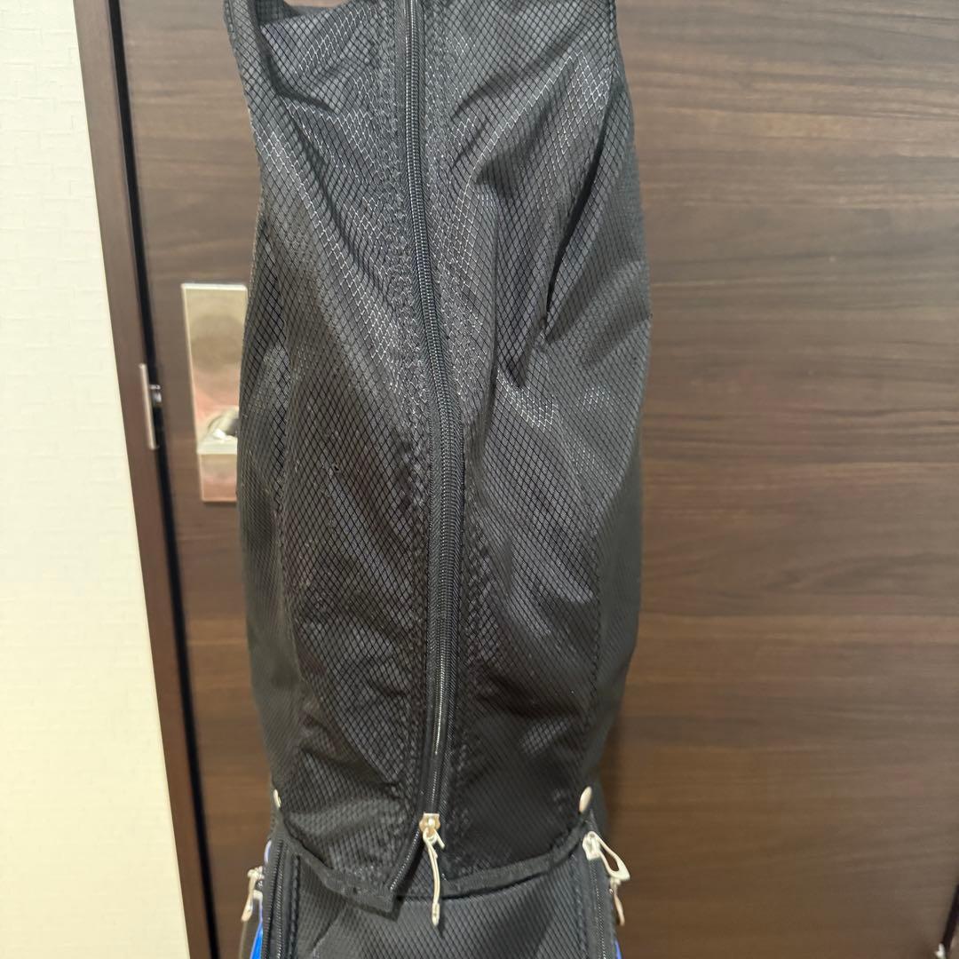 Mizuno キャディバッグ ゴルフバッグ 黒/青