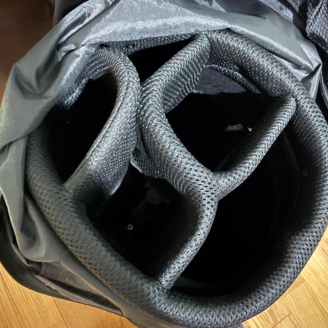 Mizuno キャディバッグ ゴルフバッグ 黒/青