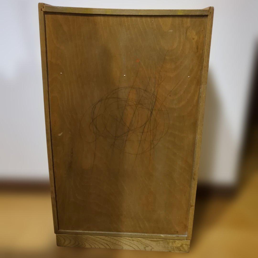 糸ケース陳列　ミシン糸　木製引き出　みや古染アンティーク