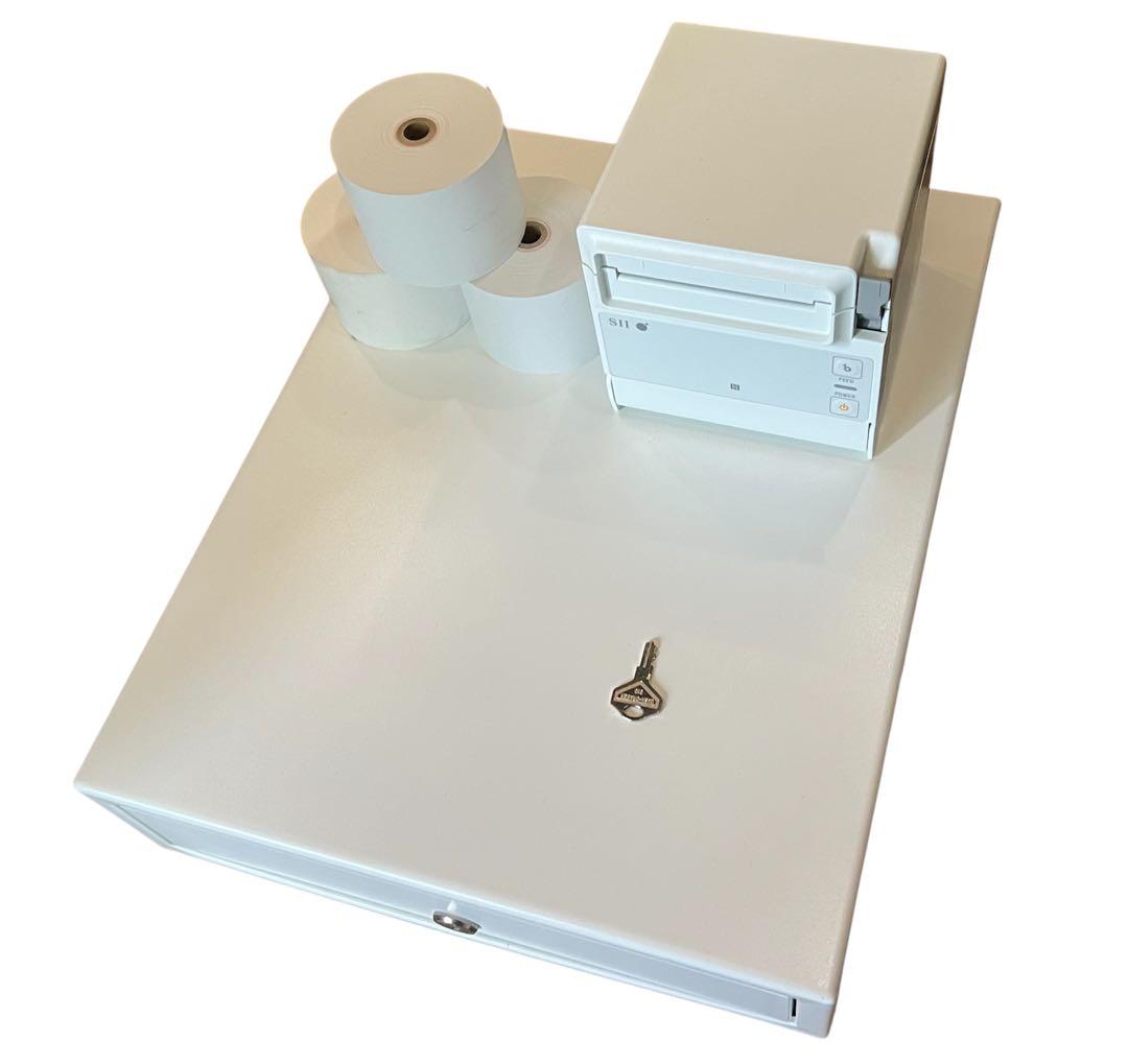 最新型　SIIセイコー　サーマルプリンター＆ドロアー　エアレジ対応 RP-F10