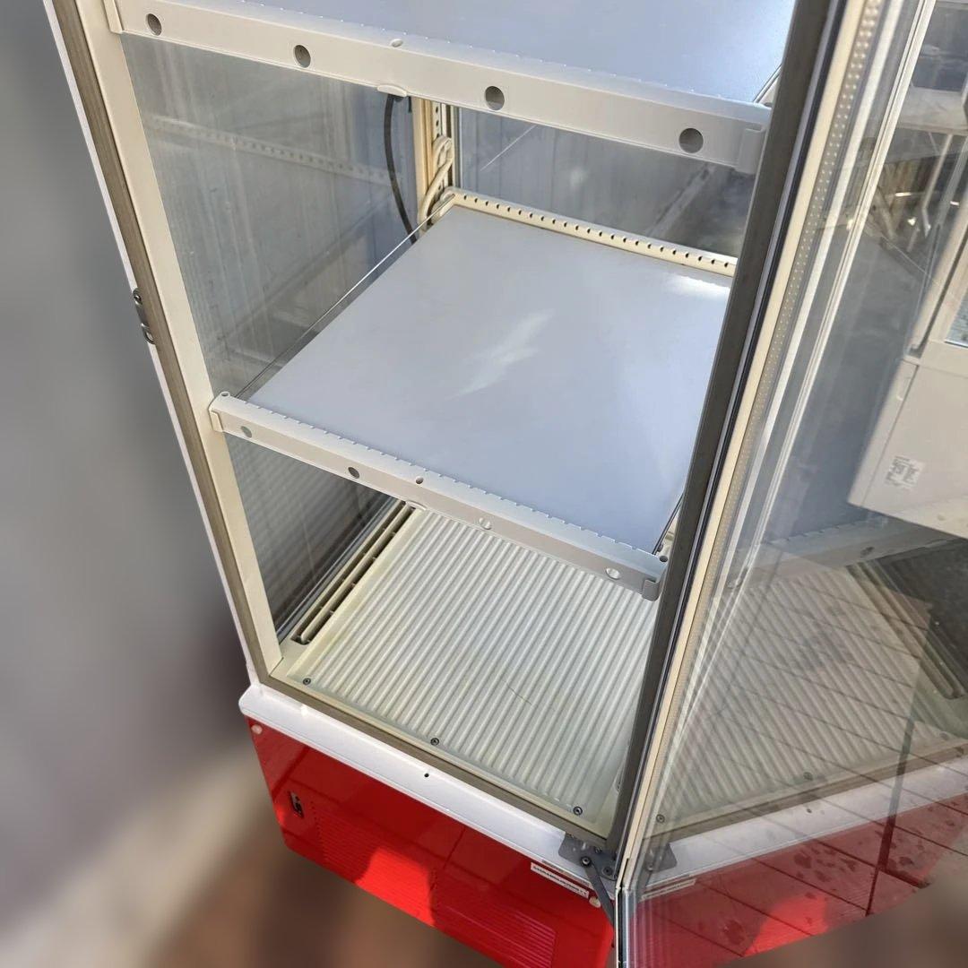 SANYO 冷蔵・温蔵 4面ガラス ショーケース コカコーラタイプ