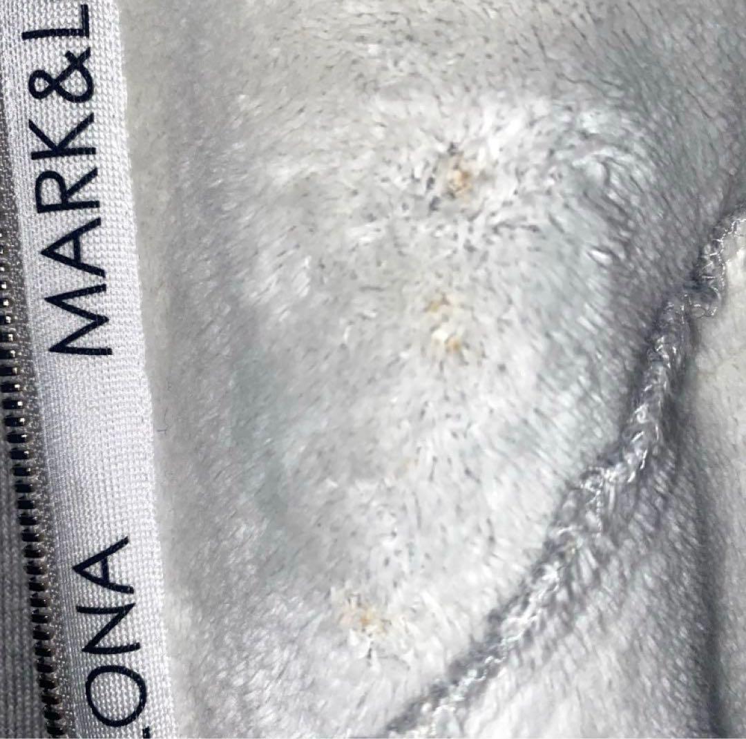 MARK & LONA マークアンドロナ パーカー　裏起毛 Lサイズ　ファー欠損