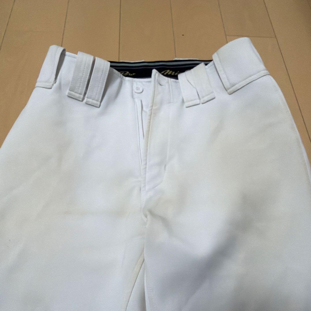 Mizuno Pro ホワイト 練習着 Sサイズ 野球ズボン