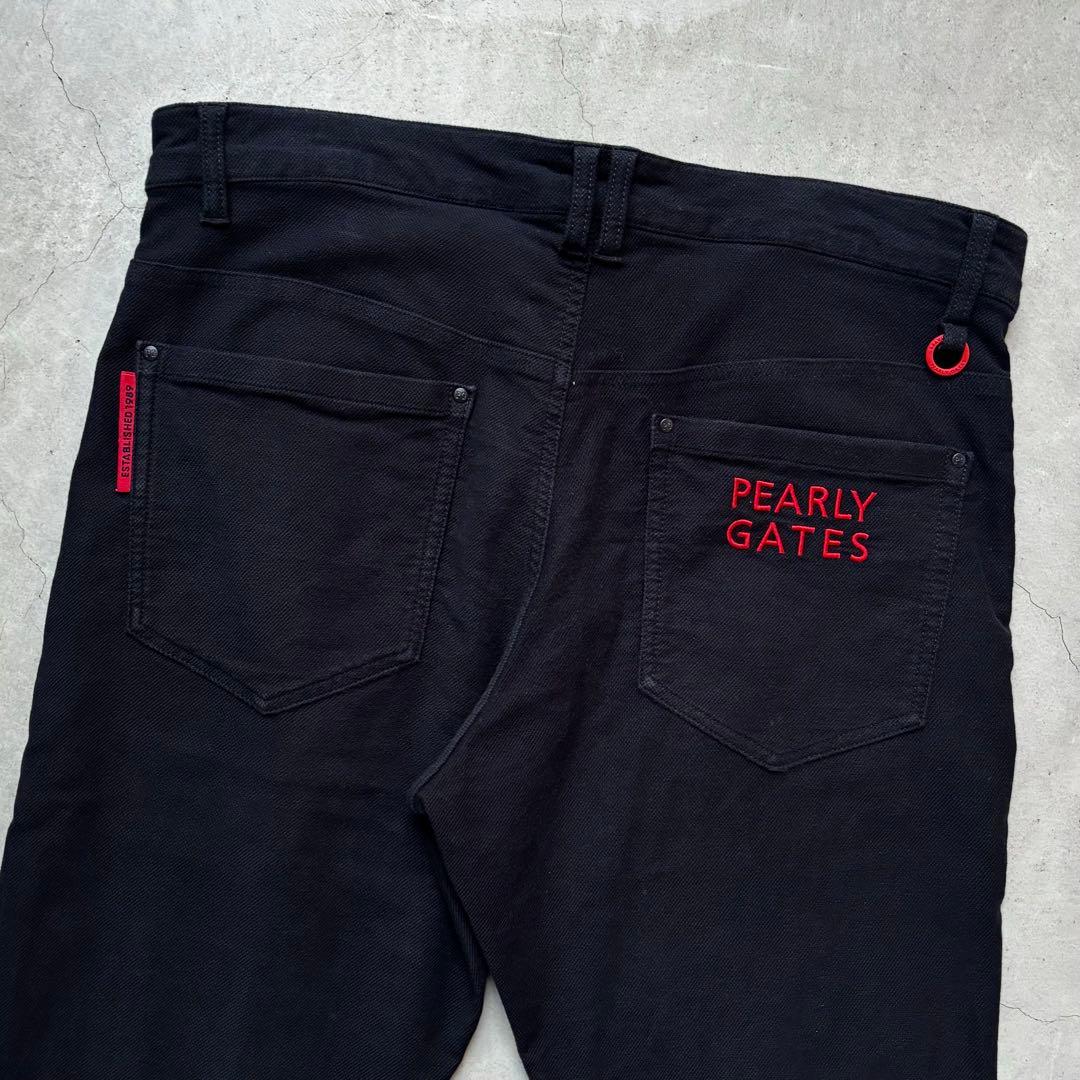 PEARLY GATES パーリーゲイツ ストレッチロングパンツ ロゴ刺繍 6