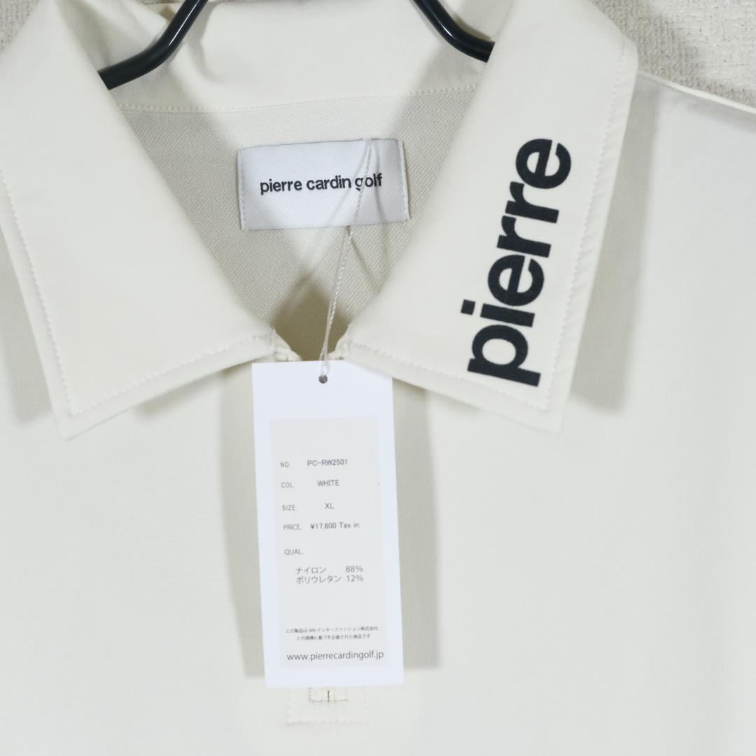 pierre cardin golf ゴルフシャツ ホワイト XL