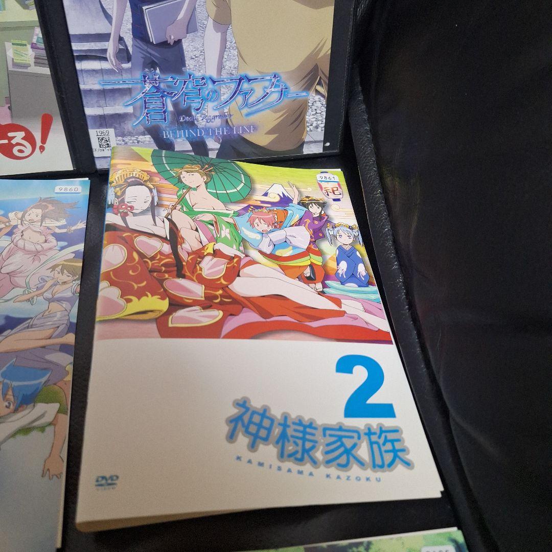 まんがーる！ 、蒼穹のファフナー、神様家族DVD 全7巻セットの計9枚