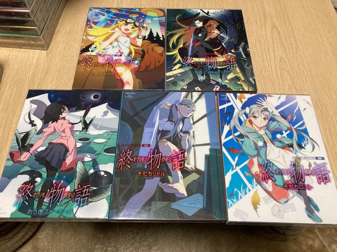 物語シリーズ　blu-ray 完全生産限定盤セット　美品！