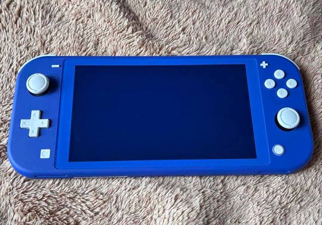【美品】Nintendo Switch Lite ブルー 本体 付属品完備