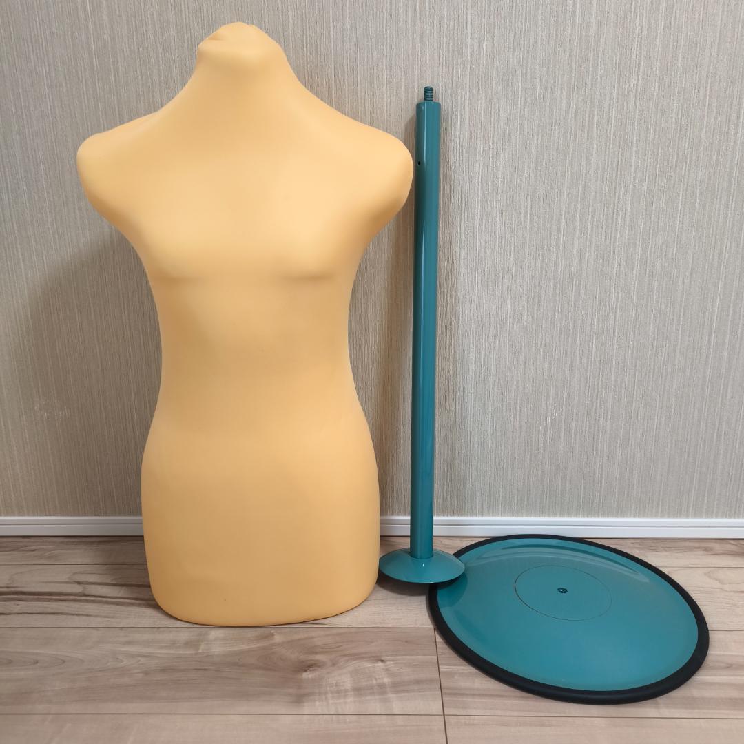 トルソー ディスプレイ　着付け用　土台付き　マネキン　着物