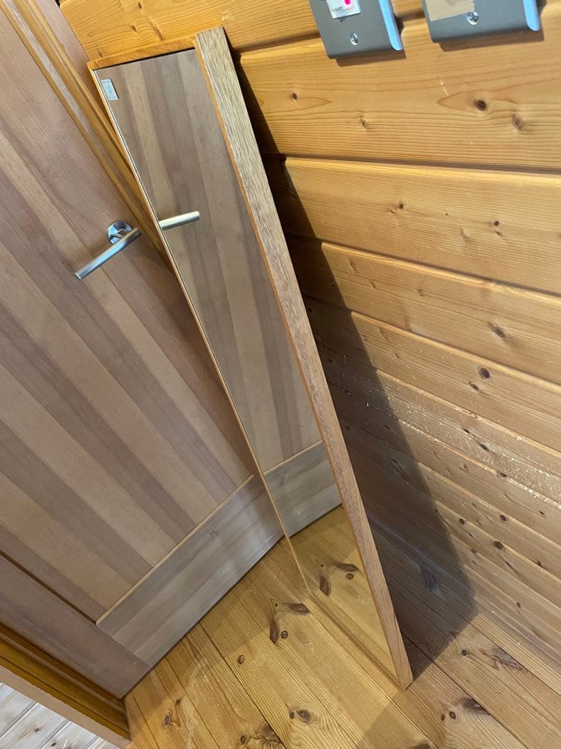 美品　東京インテリア　塩川光明堂　姿見　ミラー　 スタンドミラー