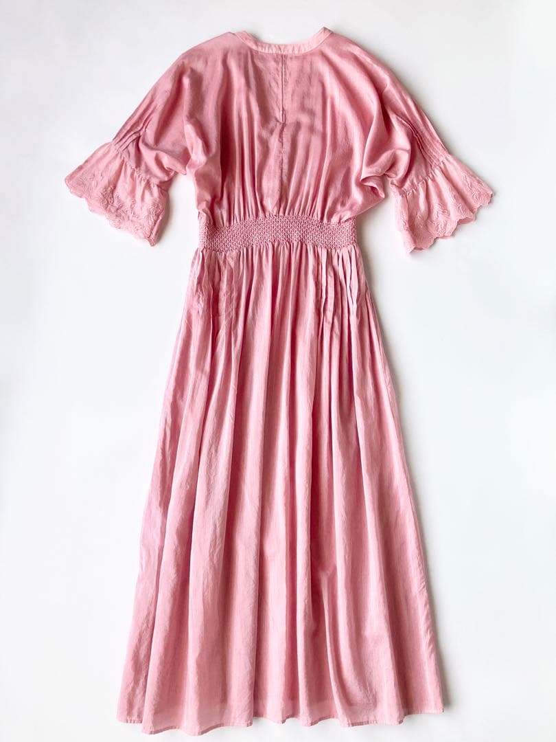 mame kurogouchi シフォン 刺繍 ワンピース ドレス マメ