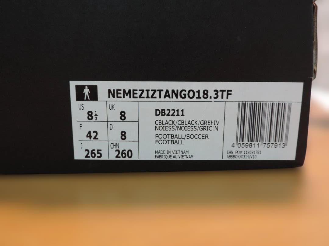 アディダス ネメシスタンゴ 18.3TF　サイズ26.5cm　未使用　370K☆