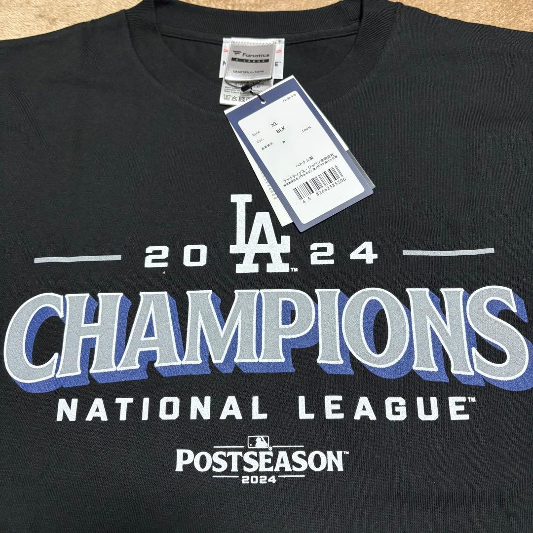 【新品タグ付き】ドジャース 2024 チャンピオンズ Tシャツ 大谷翔平 XL