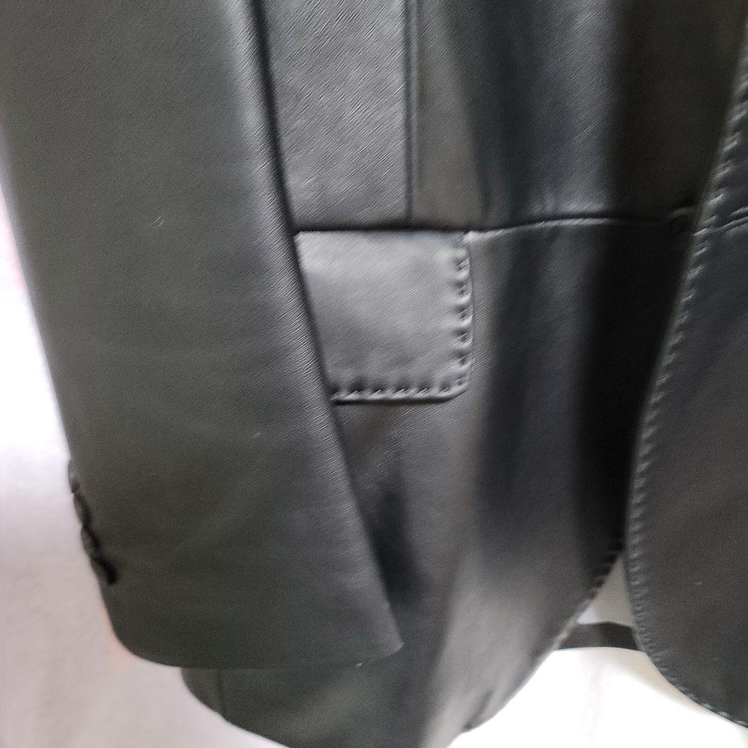 値下げしました。超美品‼️　White Label ブラック レザージャケット