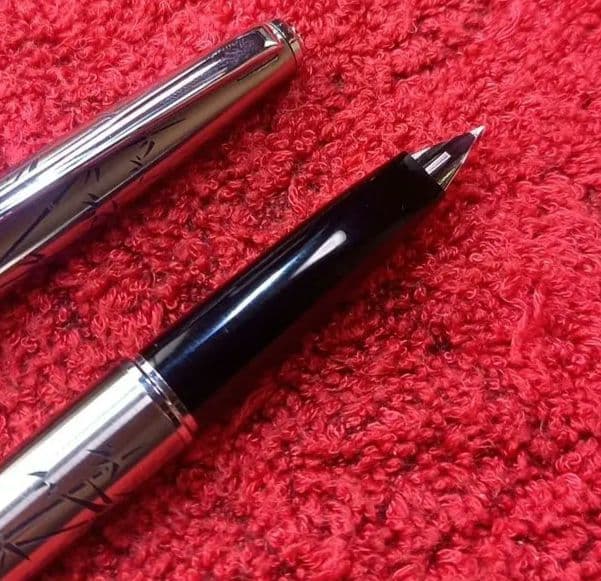 プラチナ万年筆　18K-WG 細字