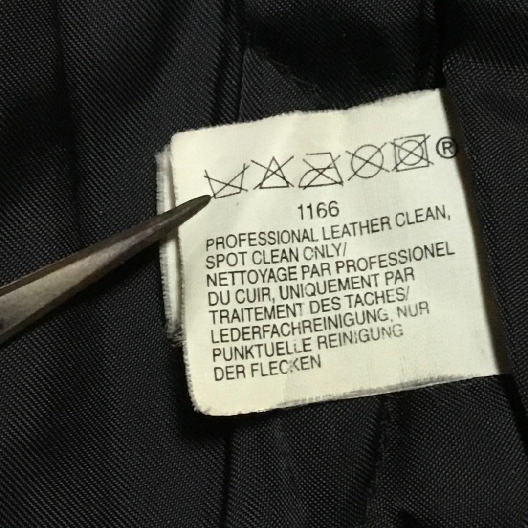 古いGAPのハーフコート　牛革