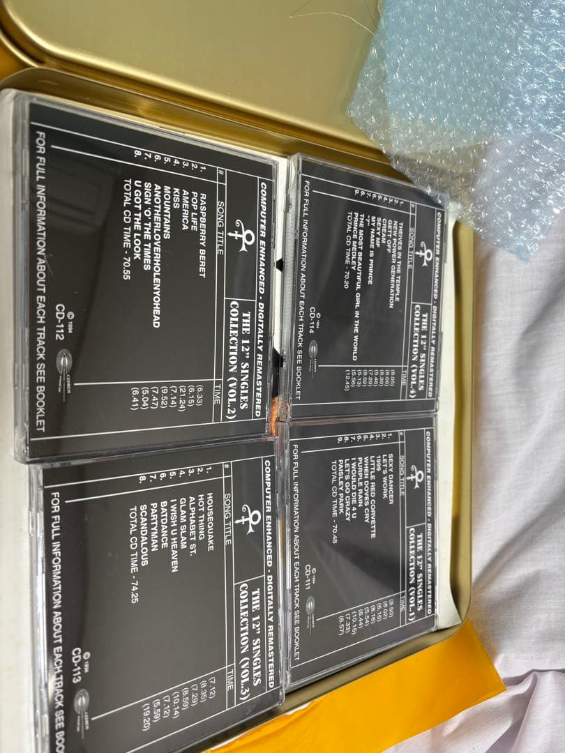 つ*ー様 Prince The Singles Collection 4CD