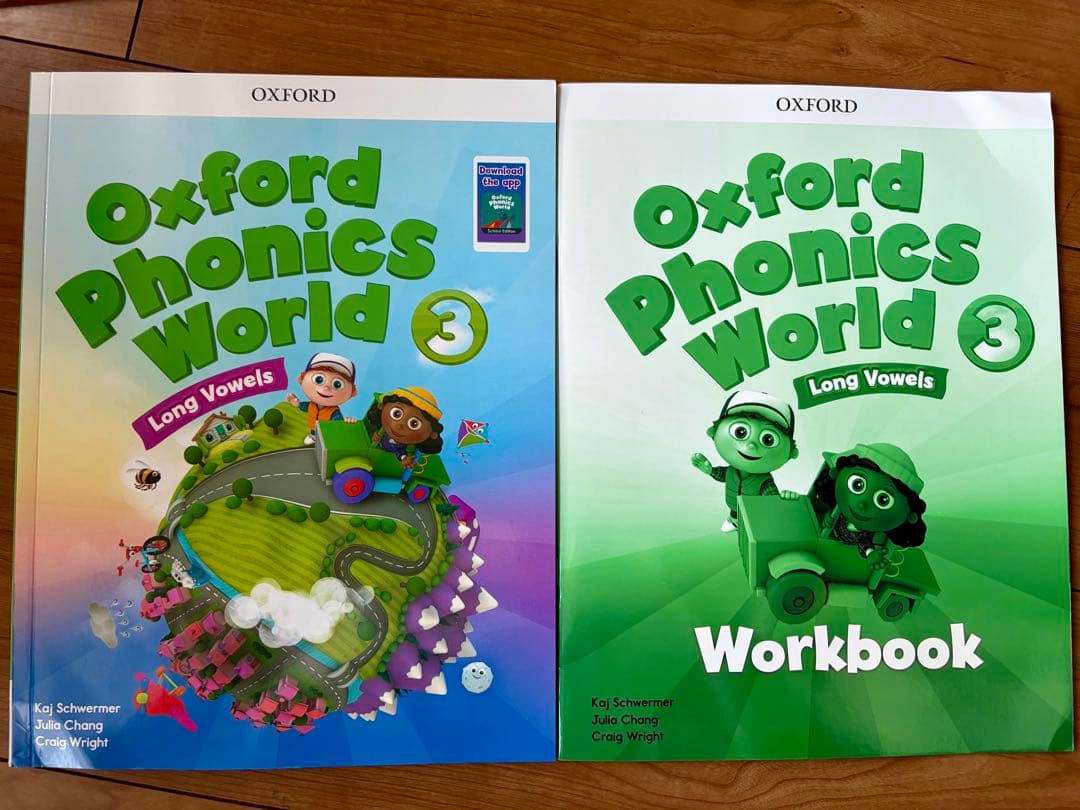 Oxford Phonics World 1-5英語教材10冊セット　音声付き