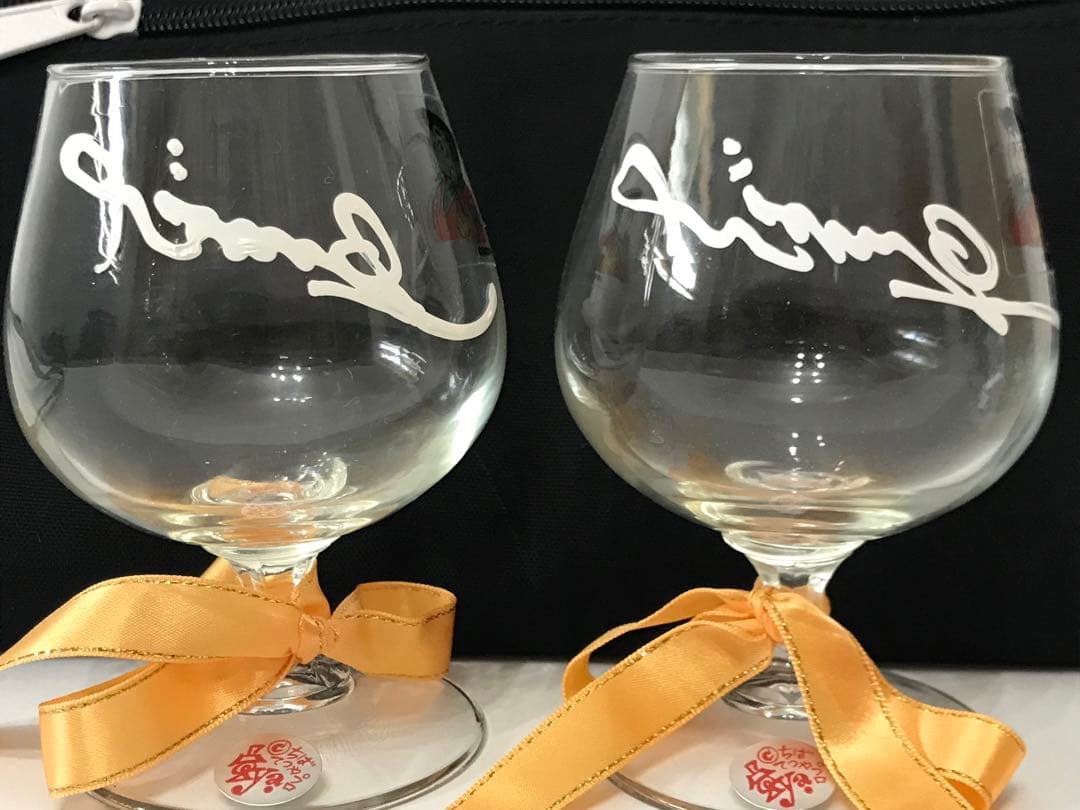 ちばてつや　サイン入りペアグラスセット
