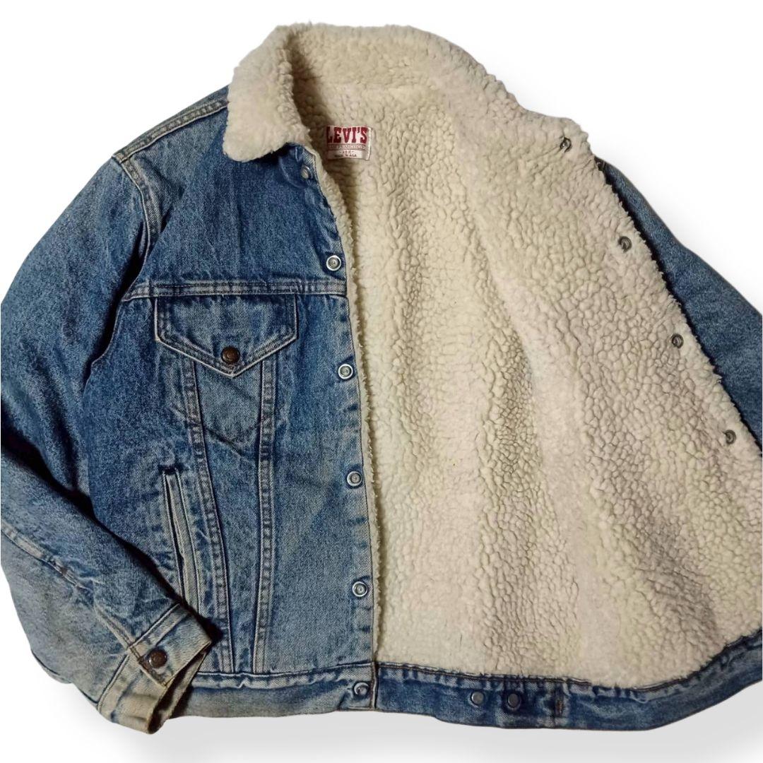 Levi’s リーバイス デニムボアジャケット フェード USA製 80s