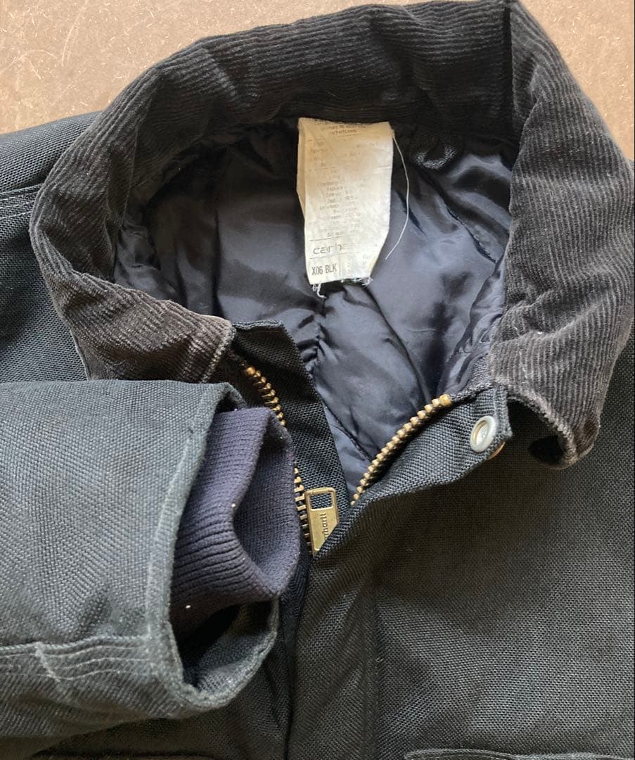 高*子様 Carhartt deck jacket ショート丈 ブラック EXT